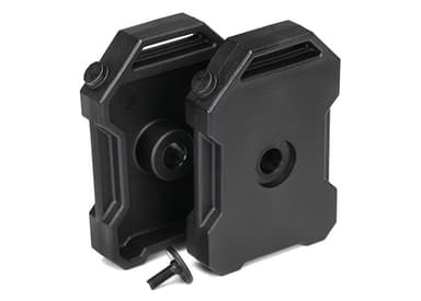 TRX-8022T Fuel Canisters Black TRX-4 (2)