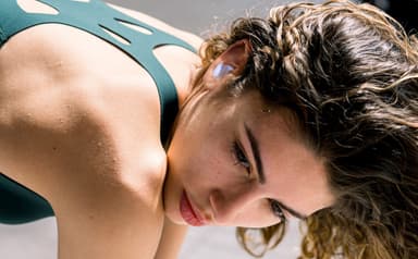 JBL Reflect Flow Pro helt trådløse in-ear hodetelefoner (sort)