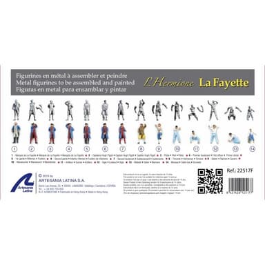 Artesania Latina - Hermione La Fayette Metal Fig.