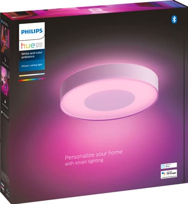 Philips Hue Infuse L taklampe (hvit)