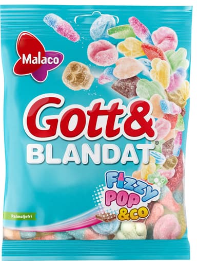 Godt&Blandet FizzyPop godteriblanding 700g