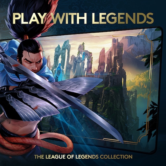 Logitech G840 XL League of Legends musematte til gaming