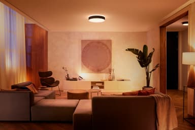 Philips Hue Enrave L taklampe (sort)
