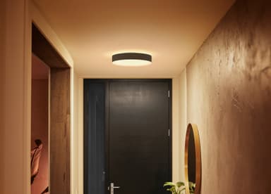 Philips Hue Enrave M taklampe (sort)