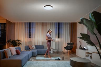 Philips Hue Enrave L taklampe (sort)