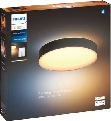 Philips Hue Enrave L taklampe (sort)