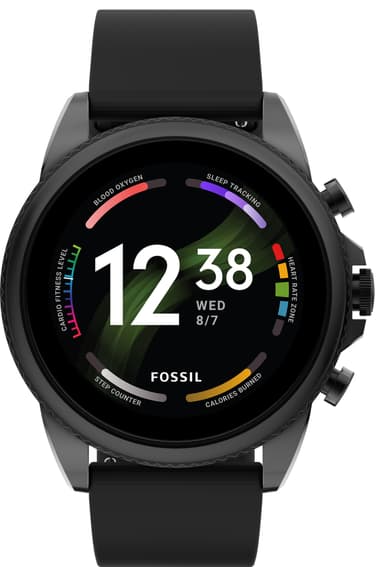 Fossil Gen 6 smartklokke (black silicone)