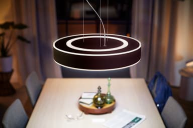 Philips Hue Enrave pendellampe (sort)