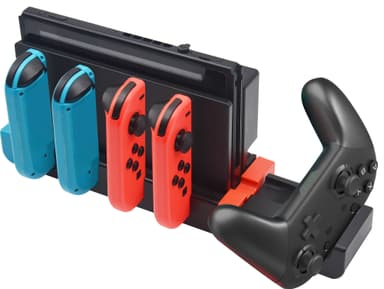 Piranha Nintendo Switch ladestasjon