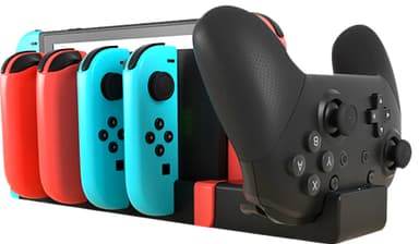 Piranha Nintendo Switch ladestasjon