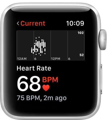 Apple Watch Series 3 42 mm (hvit sportsreim)