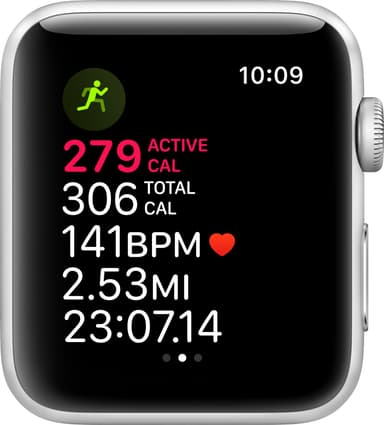 Apple Watch Series 3 42 mm (hvit sportsreim)