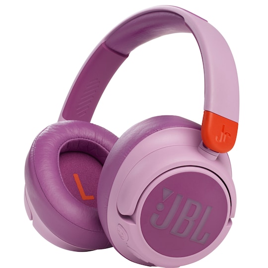 JBL Jr460NC trådløse on-ear hodetelefoner (rosa)