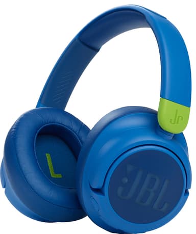 JBL Jr460NC trådløse on-ear hodetelefoner (blå)