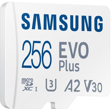 Samsung EVO Plus micro SD minnekort (256GB)