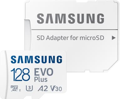 Samsung EVO Plus micro SD minnekort (128GB)