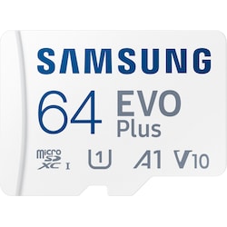 Samsung EVO Plus micro SD minnekort (64GB)