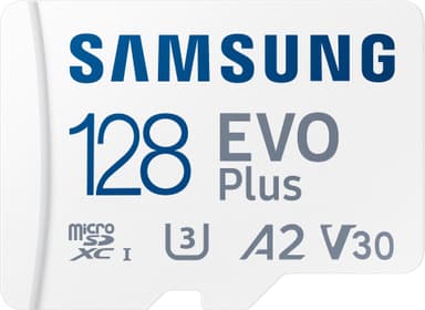 Samsung EVO Plus micro SD minnekort (128GB)