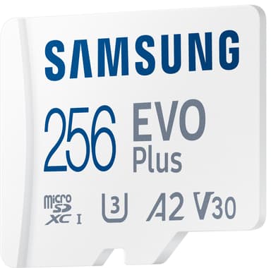 Samsung EVO Plus micro SD minnekort (256GB)
