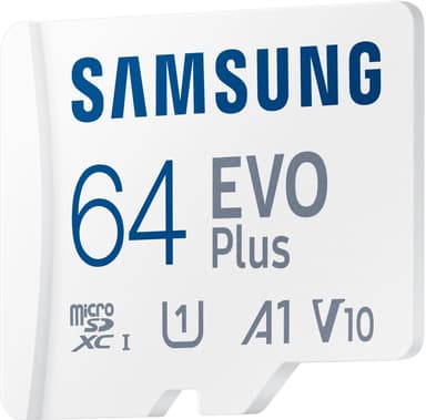 Samsung EVO Plus micro SD minnekort (64GB)
