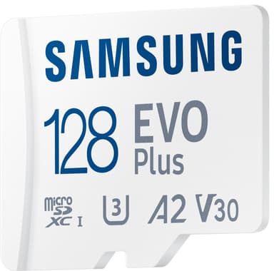 Samsung EVO Plus micro SD minnekort (128GB)