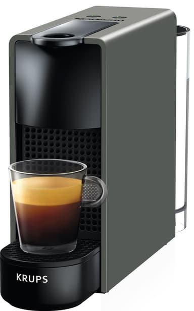 NESPRESSO® Essenza Mini kaffemaskin fra Krups, Grå