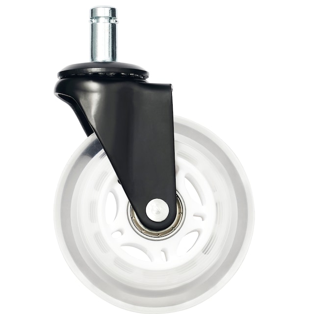 Essentials 75 mm Rollerblade hjul - 5-pakning (Transparent hvit)