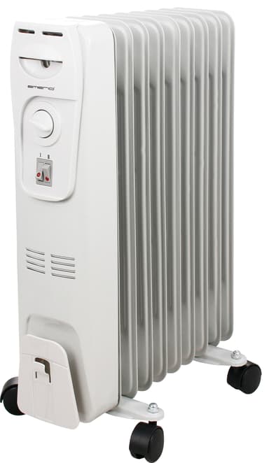 Emerio oljefylt radiator HO105589 (hvit)