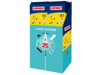 Leifheit click rengjøringssett vinduer 3 deler