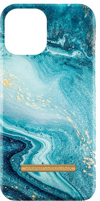 Onsala Fashion iPhone 13 deksel (blue sea marble)