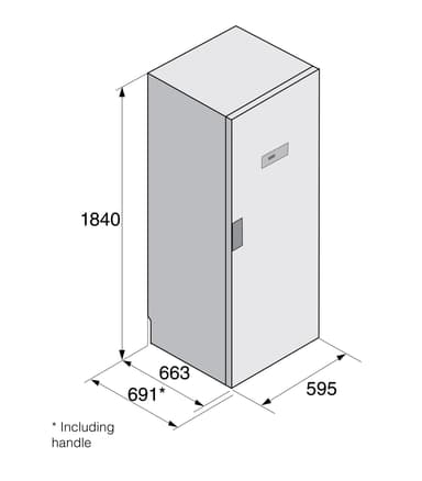 Asko tørkeskap DC7784HPW