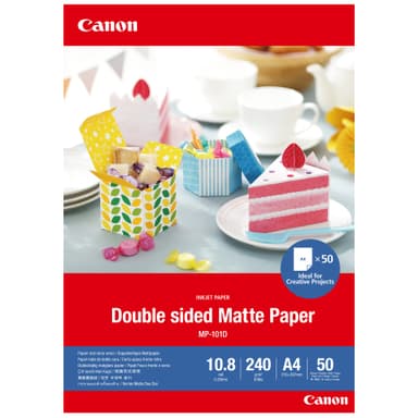 Canon MP-101D 18x25cm dobbeltsidig matt fotopapir (50 ark)