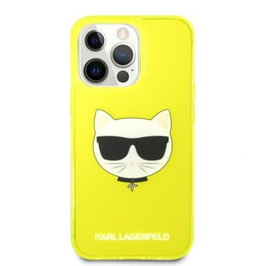 Karl Lagerfeld iPhone 13 Pro Deksel Fluo Gul