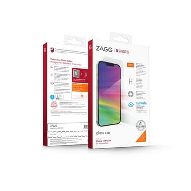 ZAGG InvisibleShield iPhone 13/iPhone 13 Pro/iPhone 14 Skjermbeskytter Glass XTR