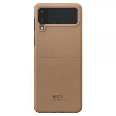 Spigen Samsung Galaxy Z Flip 3 Deksel Enzo Classic Brown