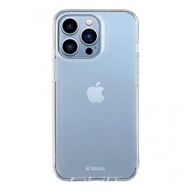 Krusell iPhone 13 Pro Deksel SoftCover Transparent Klar