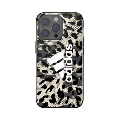 Adidas iPhone 13 Pro Deksel Snap Case Leopard Beige