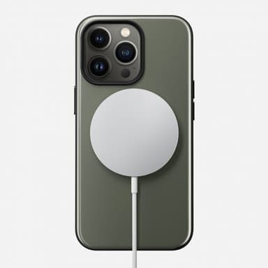NOMAD iPhone 13 Pro Deksel Sport Case Ash Green