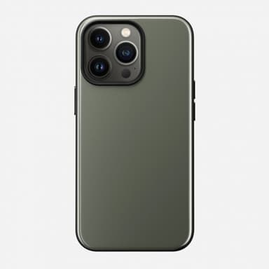 NOMAD iPhone 13 Pro Deksel Sport Case Ash Green