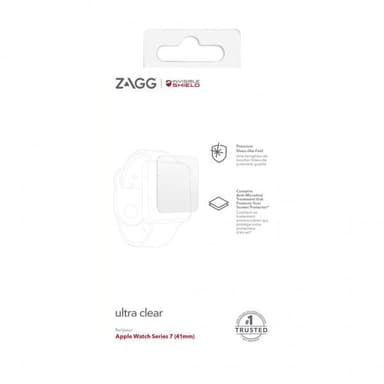ZAGG InvisibleShield Apple Watch 41mm Skjermbeskytter Ultra Clear
