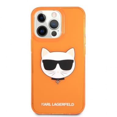 Karl Lagerfeld iPhone 13 Pro Deksel Fluo Oransje