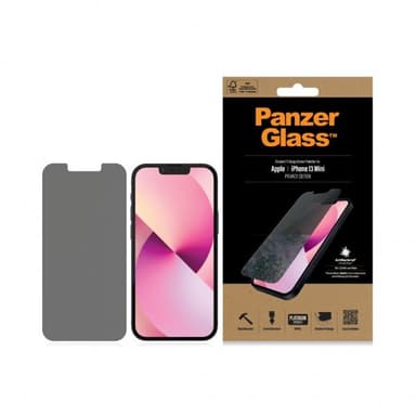 iPhone 13 Mini Skjermbeskytter Standard Fit Case Friendly Privacy