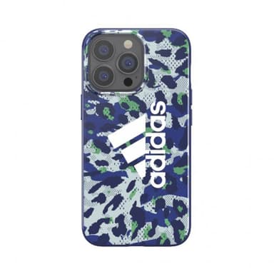 Adidas iPhone 13 Pro Deksel Snap Case Leopard Bold Blue