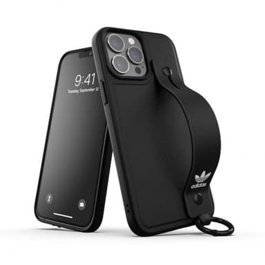 Adidas iPhone 13 Pro Max Deksel Hand Strap Case Svart