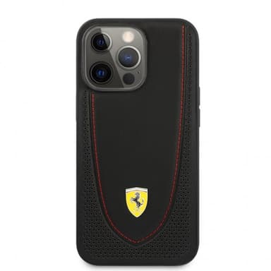 Ferrari iPhone 13 Pro Deksel Perforert Svart