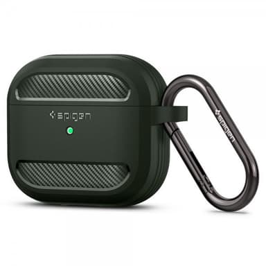 Spigen AirPods 3 Deksel Rugged Armor Military Green
