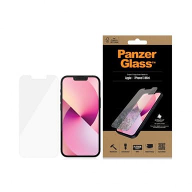 iPhone 13 Mini Skjermbeskytter Standard Fit Case Friendly