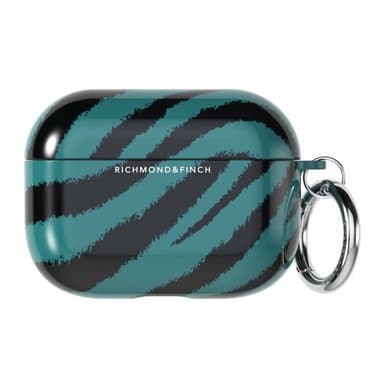 Richmond & Finch AirPods Pro Deksel Emerald Zebra