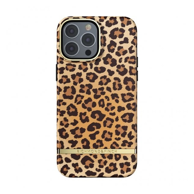 Richmond & Finch iPhone 13 Pro Max Deksel Soft Leopard