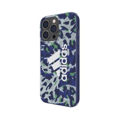 Adidas iPhone 13 Pro Deksel Snap Case Leopard Bold Blue